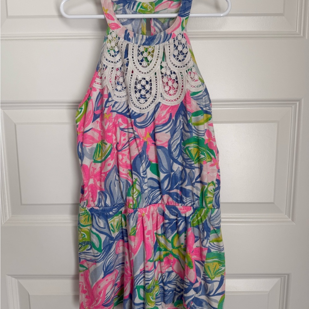 Lilly Pulitzer Floral Anniversary Romper